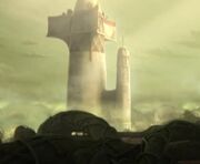 Der Jedi-Tempel während der Klonkriege.