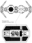 Blueprint des TIE-Shuttles