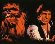 Han und Chewbacca