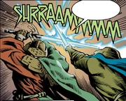 Crado liefert sich ein  mit 