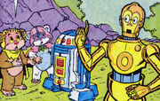 Droids and Ewoks