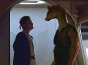 Obi-Wan und Jar Jar