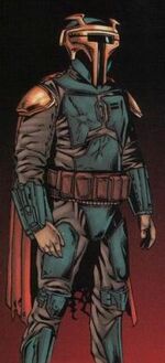 Angehöriger der Todeswache in charakteristischer Rüstung