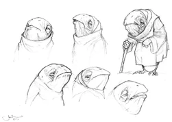 Verschiedene Altersstufen der Hüterinnen.