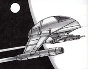 Ein A-9-Vigilance-Abfangjäger im Flug