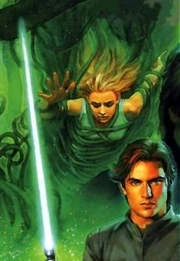 Danni und Jacen auf Zonama Sekot.