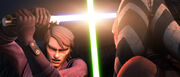 Anakin vs Ahsoka