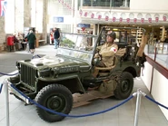 WWII Jeep in the STEAM Museum, Swindon, GB