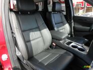 The 2011-2013 Jeep Grand Cherokee Laredo Interior Shown in Black Leather