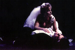 Rebecca Spencer as Lisa Carew in the World Premiere at the Alley