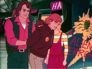 Bobby being arrested by undercover police.