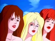 The Limp Lizards make a cameo in the episode A Change of Heart.