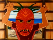 Angus Bean in Tiki gear.