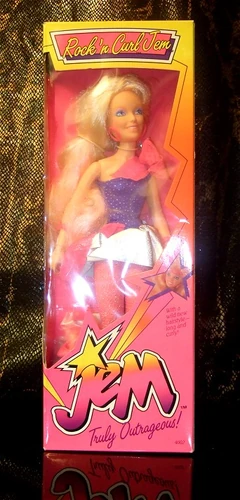 POUPÉE JEM ET Les Hologrammes Hasbro Vintage 1985 Jem