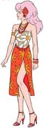 Casual Hawaiian outfit (model sheet number J-41)