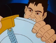 Vise taking apart the brake calipers.