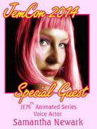 JemCon 2014 special guest flyer.