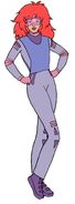 Ski Race outfit (model sheet number K-21)