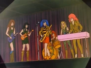 The Limp Lizards performing with Kimber & Stormer.