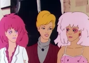 The Countess meets The Holograms for the first time.