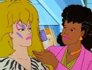 Pizzazz badmouthing Jem to Georgia.