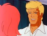 Steve and Kimber on the airplane.