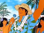 Don Lo at the first event of the "Battle of the Music Stars".