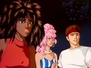 From the same episode, here accompanied by Raya and Johnny Deacon.