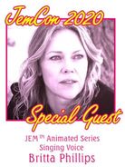 JemCon 2020 special guest flyer.