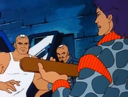 Rio scaring them away.