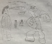 Jenny meets Popeye