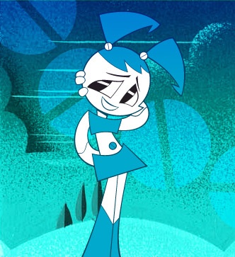 Embarrassed Jenny, Robots, cute, TV Series, Androids, Cartoons, My Life as  a Teenage Robot, HD wallpaper