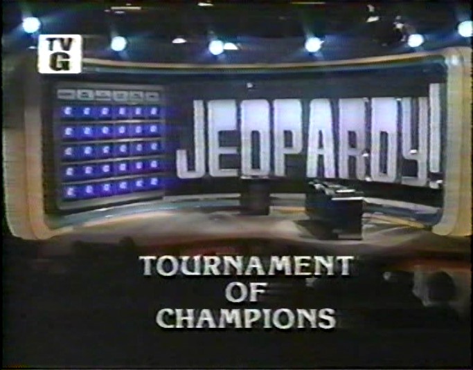 Jeopardy! Tournament of Champions, Game Shows Wiki