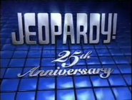 Jeopardy! Season 25a Jeopardy! 25th Silver Anniversary