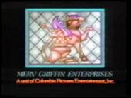 Merv Griffin Enterprises logo with Columbia Pictures byline