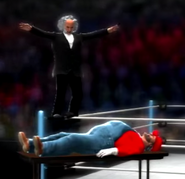 Mario Byeah about to get slammed by Martin Van Buren