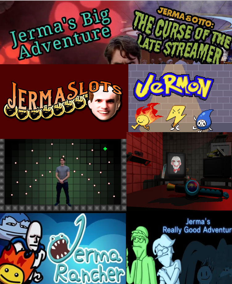 Images from the unofficial Jermaverse tabletop roleplaying game I'm making  that releases August 26th! : r/jerma985