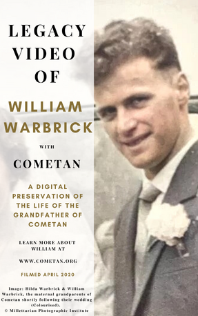 Official Cover of The Legacy Video of William Warbrick.