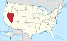 800px-Nevada in United States