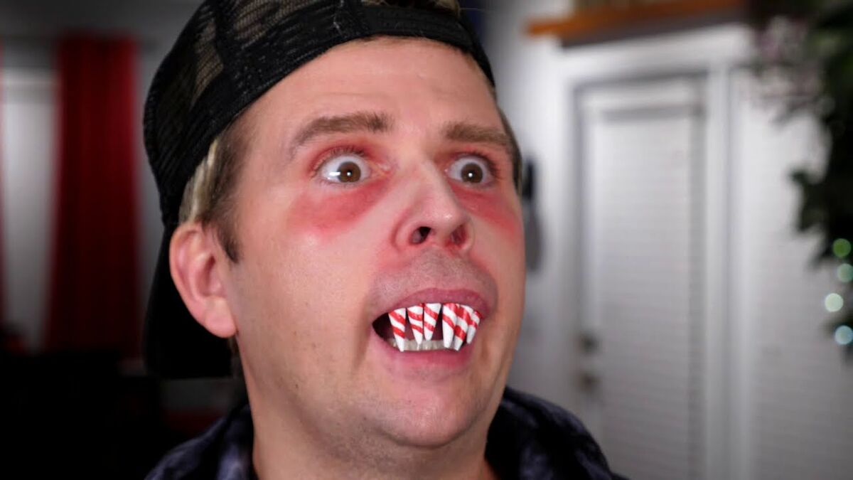 TEETH MADE OF CANDY CANES! | JesseAndMike Wiki | Fandom
