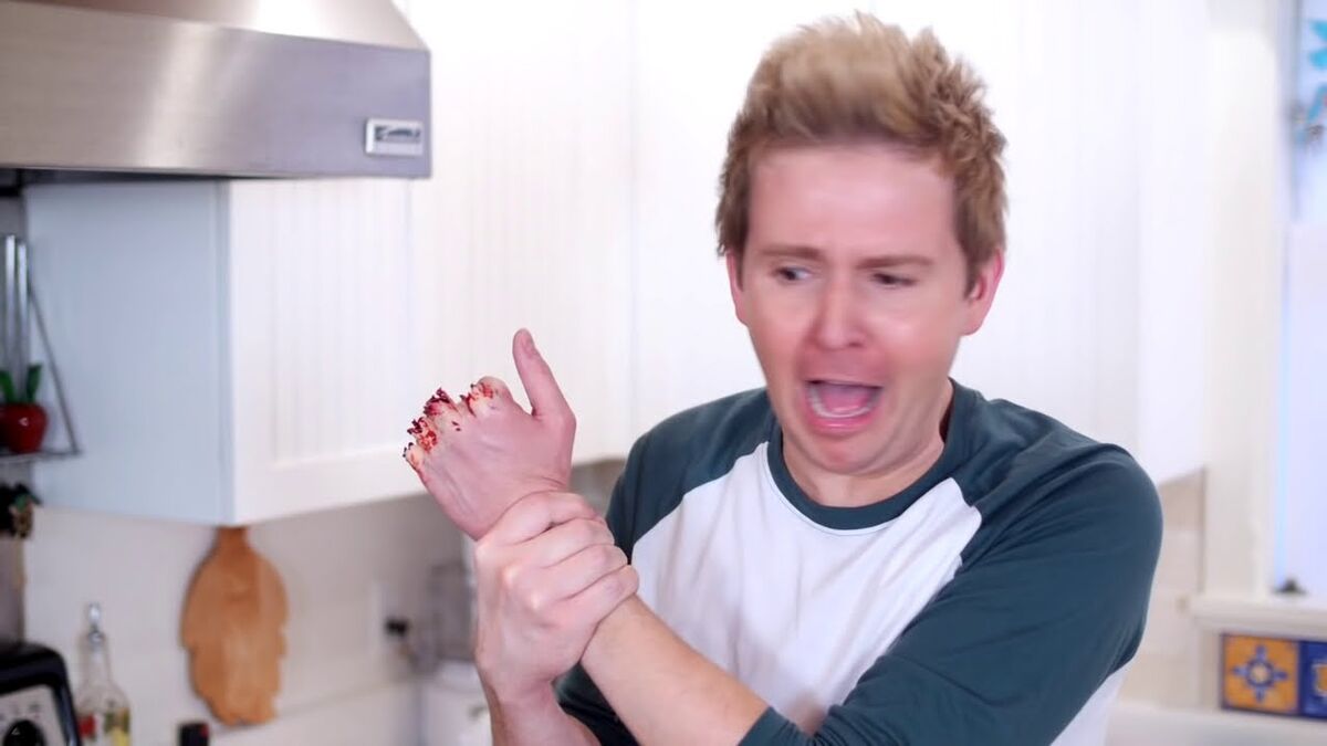 FINGERS IN BLENDER!/Transcript JesseAndMike Wiki Fandom