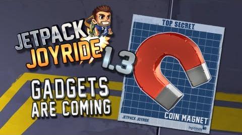 Jetpack Joyride 1.3 - Gadgets Update