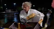 Doc Emmett Brown in Back to the Future (1985)