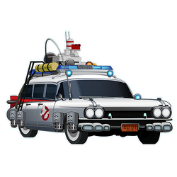 【未使用品】1/18 ゴーストバスターズ ECTO1 キャデラックJOYRIDE JADA 1/32 1959 キャデラック ゴーストバスターズ Ecto-1