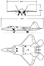 Views of F-22 Raptor