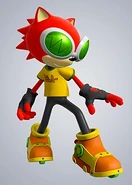 Beat's costume in Sonic Forces.
