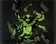 Beat on the inlay of the soundtrack release of Jet Set Radio Future.