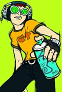 Beat's art from the back of the soundtrack release.