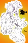 Concept art of Poison Jam.