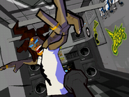 Promotional shot of DJ-K that was used various advertising materials for JSR.